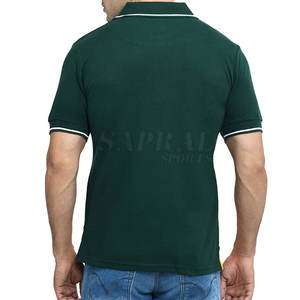 Camiseta Polo de marca privada para hombre Camiseta Polo cómoda para hombre Camiseta Polo de gran tamaño para hombre a la venta - Product Image 4