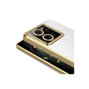 Pour Xiaomi Mi 13T Rose Gold, coque en silicone de luxe, protection de l'appareil photo, logo Omega Kapak découpé, Blackshark 9A - Product Image 2