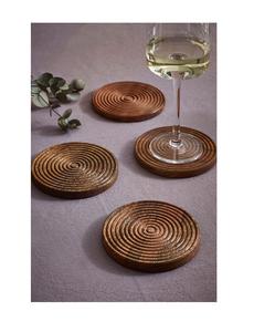 Dessous de verre en bois au design antique de qualité supérieure pour des tables charmantes et sophistiquées - Product Image 6