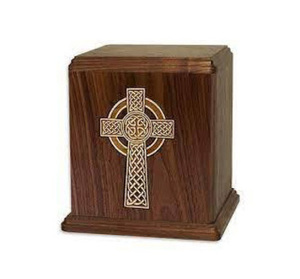 Urnas de cremación de madera hechas a mano modernas, urnas funerarias decorativas para hombre y mujer a bajo precio - Product Image 3