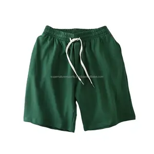 2023 hommes coton Baggy Shorts qualité supérieure haute rue Streetwear taille élastique couleurs personnalisées tailles numérique - Product Image 4