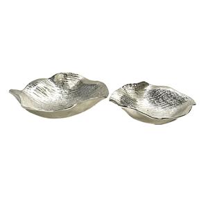 Juego de Tazones Modernos Ecológicos Plateados, 2 Tamaños Diferentes, para Servir Frutas, Tazón de Aluminio, Centro de Mesa para Bodas, Almacenamiento - Product Image 5