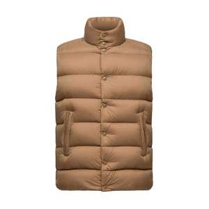Factory Made High Quality Premium Winter Insulated Waterproof Windproof Breathable Canvas Puffer <b>Vest</b> <b>Men</b> Eco-Friendly Quilted - Product Image 3