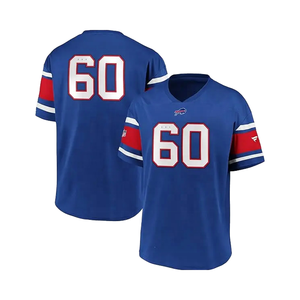 Maillot de football américain 100% polyester avec supporters en maille poly - Product Image 3