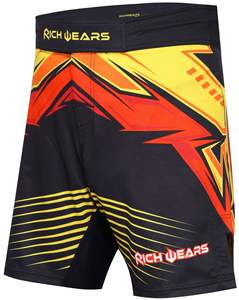 Vente en gros OEM sublimé No Gi Shorts pour enfants MMA Boxe Gym Training BJJ Grappling Combat Fighting Wear - Product Image 1