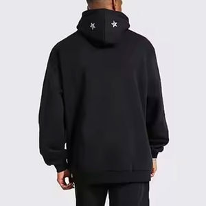 Conjuntos de sudadera de dos piezas de felpa francesa de algodón grueso para hombre, estilo vintage lavado, oversize, efecto descolorido por el sol, multicolor, con pedrería. - Product Image 5