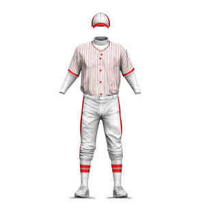 Uniformes de baseball 100 % polyester en gros, nouveau design 2025, bonne qualité avec techniques d'impression, service OEM disponible - Product Image 2