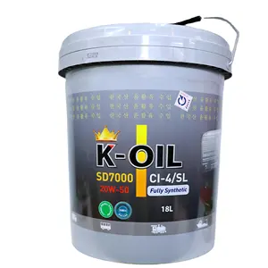 K-Oil SD7000 15W40/20W50 CI-4/SL、100% 合成油マルチレベル潤滑剤およびディーゼルエンジンの工場価格適用