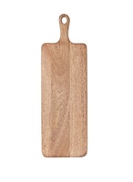 Modern luxe acacia houten snijplank voor fruit en groenten, milieuvriendelijk, duurzaam, vaatwasserbestendig, stijlvol design.