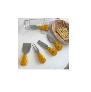 Xyj couteau à beurre en acier inoxydable, de haute qualité pour les ustensiles de cuisine et logo personnalisé couteau à beurre en bois, manche en bois - Product Image 1