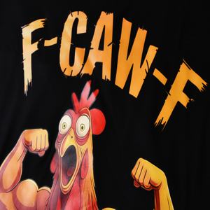 เสื้อยืดคุณภาพสูงขายส่งลายกราฟิกไก่ F-CAW-F สำหรับทุกเพศ ผลิตจากโพลีเอสเตอร์ 100% สไตล์ลำลองแนวสตรีทแวร์ ขายส่งจำนวนมาก - Product Image 4