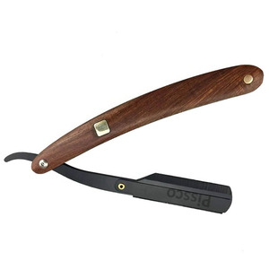 Navajas de afeitar plegables artificiales más vendidas, navajas rectas, herramienta de corte de barba individual, cuchilla de barbero, hechas por Pissco - Product Image 5