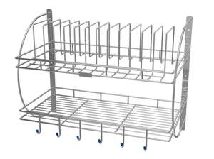 Support d'assiettes de qualité supérieure, meilleure vente à un prix abordable, vente en gros, élégant pour la maison, support d'assiettes de cuisine - Product Image 6