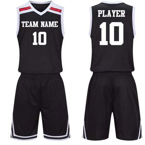 Últimas ofertas de verano Equipo caliente 100% Malla Poliéster Uniformes de baloncesto Camisa y corto Cómodo Secado rápido y transpirable - Product Image 4