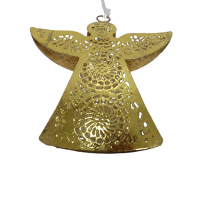 ฟอยล์ทองแดงแบบแขวนโลหะโลหะตกแต่งลวดลายนางฟ้างานแฮนด์เมดออกแบบเองสำหรับตกแต่งคริสต์มาส - Product Image 3