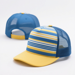 Chapeaux de camionneur en maille de mousse personnalisés Sports de plein air Casquettes de baseball Unisexe Respirant Gorra De 5 Paneles - Product Image 1