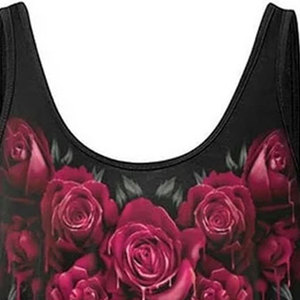 Débardeur pour femme avec motifs personnalisés, respirant et à séchage rapide, tissu doux en polyester/coton 180g, style décontracté - Product Image 6