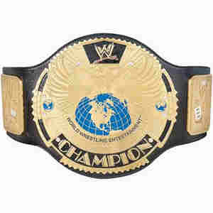 Ceinture de champion en cuir personnalisée incontestée, ceinture de lutte, de boxe, de championnat WWE, plaquée or, cuir de vache sportif - Product Image 1