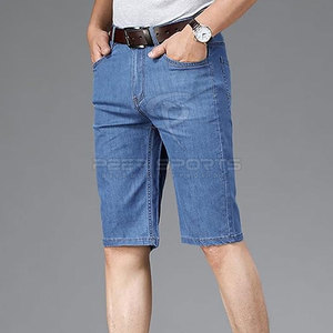 Precio Razonable Venta Caliente En Nuevo Stock Hombres Jeans Diseño Corto Sus Propios Hombres Jeans Corto Cómodo Desgaste Hombres Jeans Corto - Product Image 4
