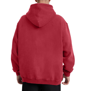 Custom Made Casual Acid Wash Streetwear Pullover Distressed <b>Hoodies</b> For Boys Top <b>Trendy</b> Men Acid Wash <b>Hoodies</b> - Product Image 2