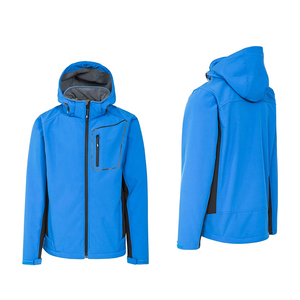 Chaqueta Softshell para Hombre, Venta Caliente, con Impresión de Logotipo Personalizado, Mangas Completas, Diseño con Capucha, Estilo Urbano - Product Image 1