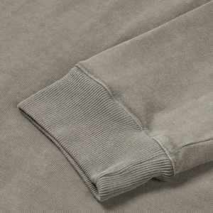 Sweat-shirt à col rond personnalisé 100% coton Sweat-shirt à col rond surdimensionné en molleton français Sweat-shirt uni Streetwear Sweat-shirt à col rond de luxe - Product Image 5