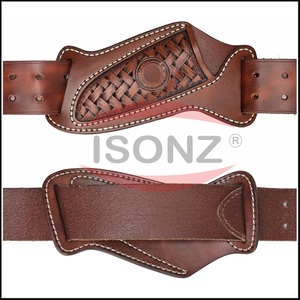 Housse de protection de couteau durable étui de ceinture de couteau en cuir véritable pochette de sac de gaine pour couteau - Product Image 5