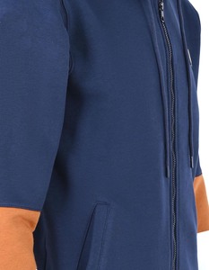 360 Plus GSM Full Zip Up Hoodies 100% algodón Fleece vintage Heavyweight Hoodies para hombres - Product Image 5