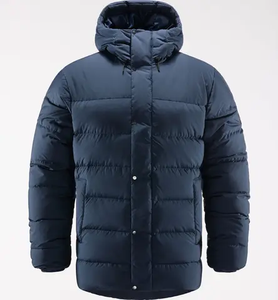 Chaqueta Parka de alta calidad para hombre con piel de lobo extraíble desmontable acolchado patrón de camuflaje recubierto para la temporada de primavera - Product Image 1