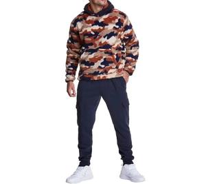 Frío invierno hombres moda sudadera lujo Sherpa polar cuarto Zip pulóver suave sudadera para hombres de gran tamaño - Product Image 2