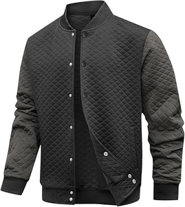 custom quality <b>Men</b> <b>Varsity</b> <b>Jacket</b> Lightweight <b>Jacket</b> Causal Waffle Letterman <b>Bomber</b> <b>Jackets</b> - Product Image 4