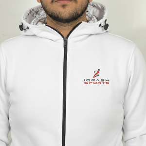 Sweats à capuche respirants avec fermeture éclair pour le fitness, vêtements de rue OEM, sweats à capuche pour hommes avec fermeture éclair, logo personnalisé, vente en gros de vêtements de base, sweats à capuche - Product Image 5