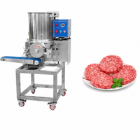 Machine à former des hamburgers, des steaks et des galettes de viande pour restaurant, en acier inoxydable de qualité alimentaire, haute efficacité