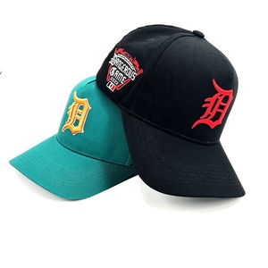 OEM al por mayor de alta calidad de encargo de 5 paneles de algodón deportes gorra de béisbol Puff impresión Gorras gorra con el logotipo bordado - Product Image 3