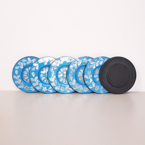 <b>Cheap</b> price bone inlay tea coaster highest quality mother of pearl coasters home decor table piece - Product Image 3