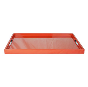 Bandeja de servicio de laca rectangular para restaurante y Hotel, juego de bandejas de calidad elegante - Product Image 1