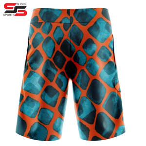 Pantalones cortos informales de gimnasio para hombre con diseño personalizado de fábrica, ropa cómoda a la moda, pantalones cortos estampados por sublimación para hombre - Product Image 2