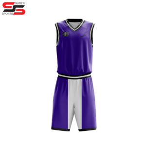 Venta caliente logotipo personalizado mejor calidad uniformes de baloncesto calidad profesional su propio diseño cómodos uniformes de baloncesto - Product Image 5