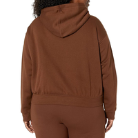 Sudadera Corta de Alta Calidad para Mujer con Diseño de Bordado 3D en la Parte Delantera, Talla Grande, Hombros Caídos, para Uso Casual y Urbano