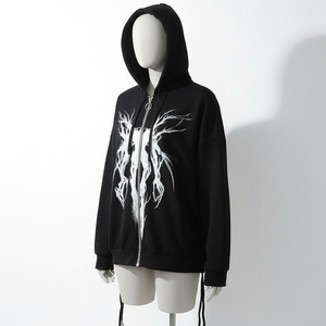 Sudadera con Capucha Personalizada de Moda, Estampado en Serigrafía, Talla Grande, 100% Algodón Felpa para Invierno, para Uso Diario, Unisex - Product Image 4
