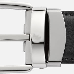 Cinturones Casuales para Hombre ARKE ENTERPRISES Premium, Cinturón de Cuero Vacuno Negro de Lujo Personalizado con Hebilla Cuadrada, Duradero y Ligero, Pakistán - Product Image 2