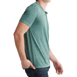 T-shirt décontracté grande taille brodé sur mesure de haute qualité du fournisseur bangladais pour hommes T-shirt personnalisé avec motif vierge - Product Image 5