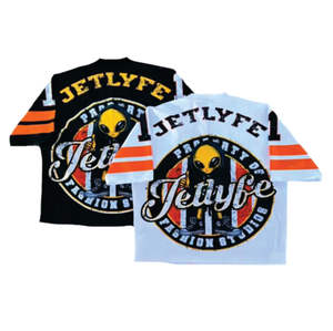 Maillot de football américain à manches courtes, taille plus, respirant, à épaules tombantes, très demandé, prix de gros bon marché avec votre design - Product Image 6