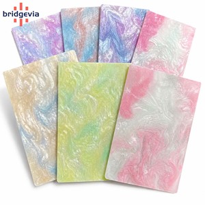 New Arrival Custom Pearl Swirl Marble Acrylic Sheet Decorative <b>Glitter</b> Acrylic Board for Earring Craft Sign DIY Storage Box - Product Image 1