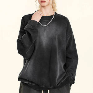 Sweat-shirt surdimensionné personnalisé Sun Fade unisexe de qualité supérieure haute GSM entièrement personnalisable - Product Image 3