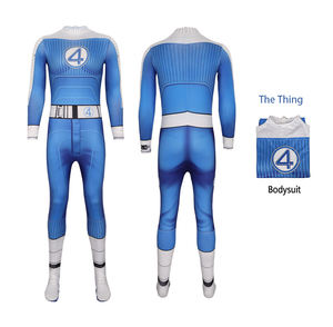 Baige Fantastic Four Costume de cosplay une pièce pour Halloween et scène Performance Tenue inspirée de la télévision et du film - Product Image 4