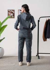 Survêtements tendance de haute qualité 2026, personnalisables, OEM, pour femmes, vente en gros, qualité 100% coton, ensembles de survêtements pour femmes, vêtements de détente pour femmes - Product Image 2