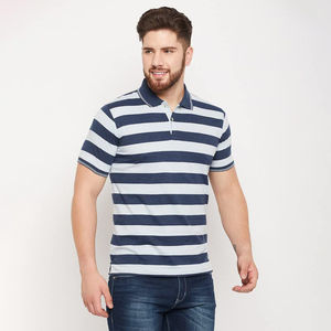 Top haute qualité nouveau Style été 100% coton décontracté confortable Streetwear léger col polo manches courtes hommes T-Shirt - Product Image 4