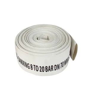 Layflat Hose for Irrigation Wear-Resistant PE Material Firefighting Equipment Accessories SCBA PAPR Fire Bolt Dream Bomberos