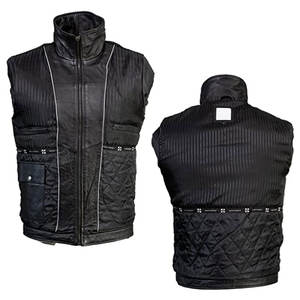 Manteau de voiture en cuir pour hommes, veste Slim Fit élégant, mode d'hiver, vestes en cuir pour hommes, dernière conception de haute qualité - Product Image 4